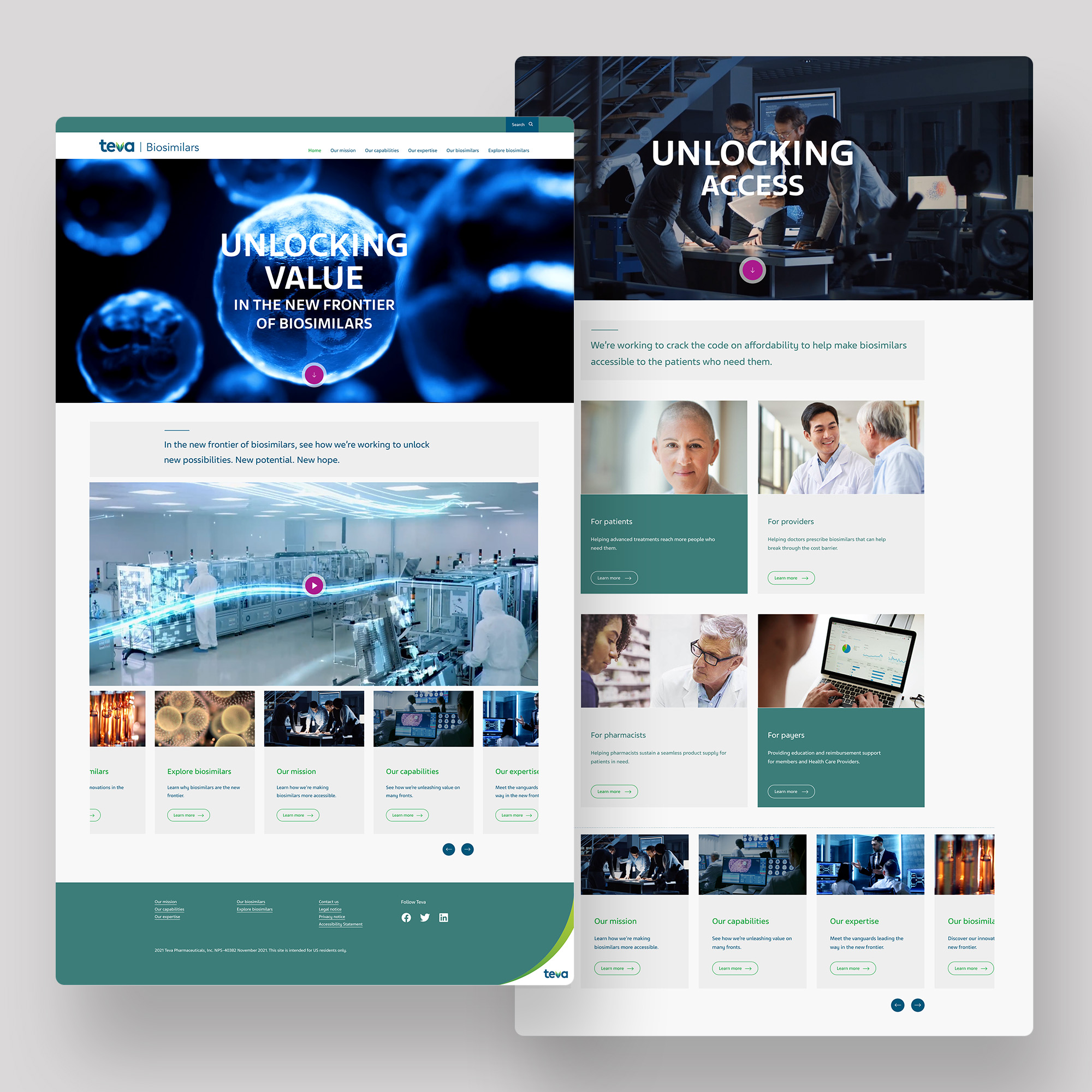 Teva Biosimilars Website